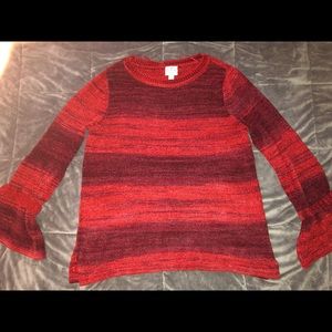 Red Rumba sweater